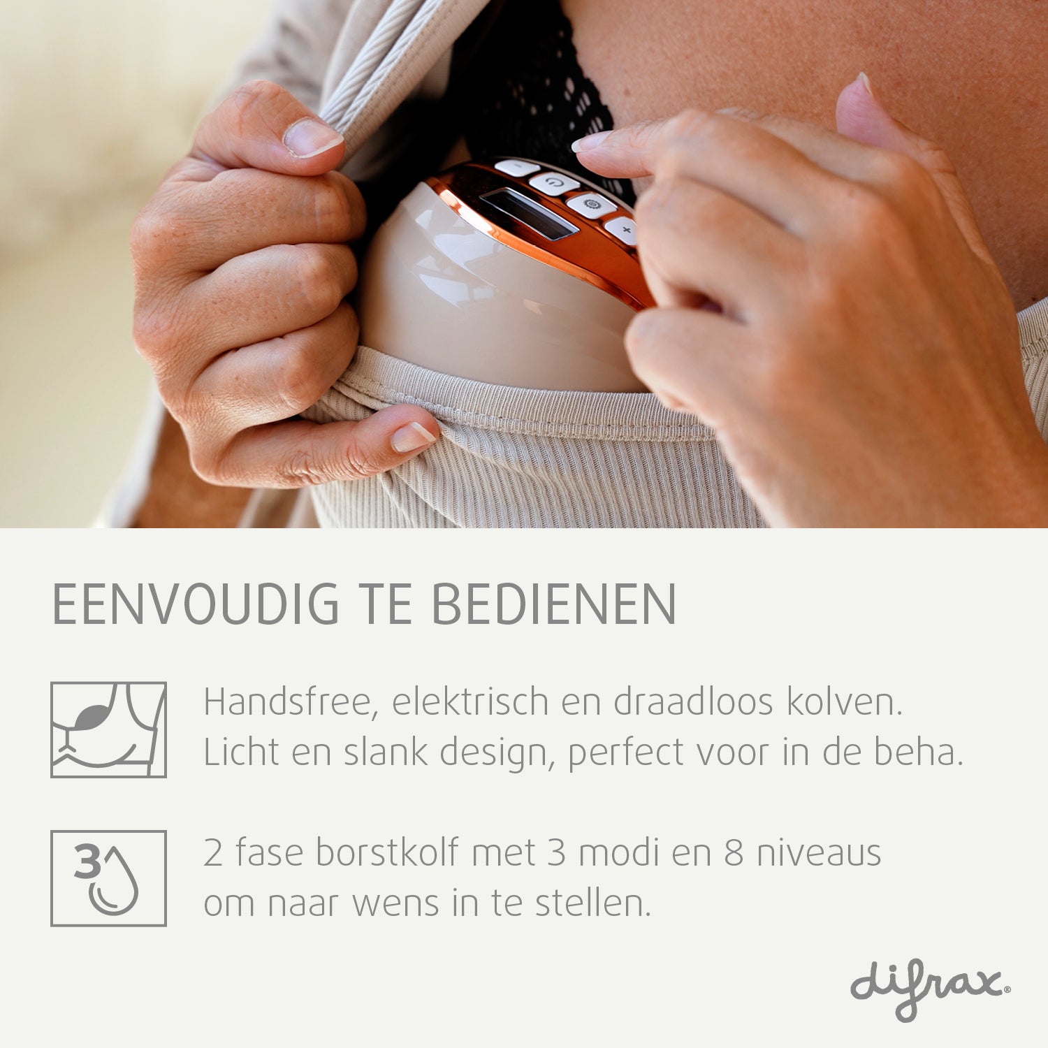 Hands-free Borstkolf - Professie