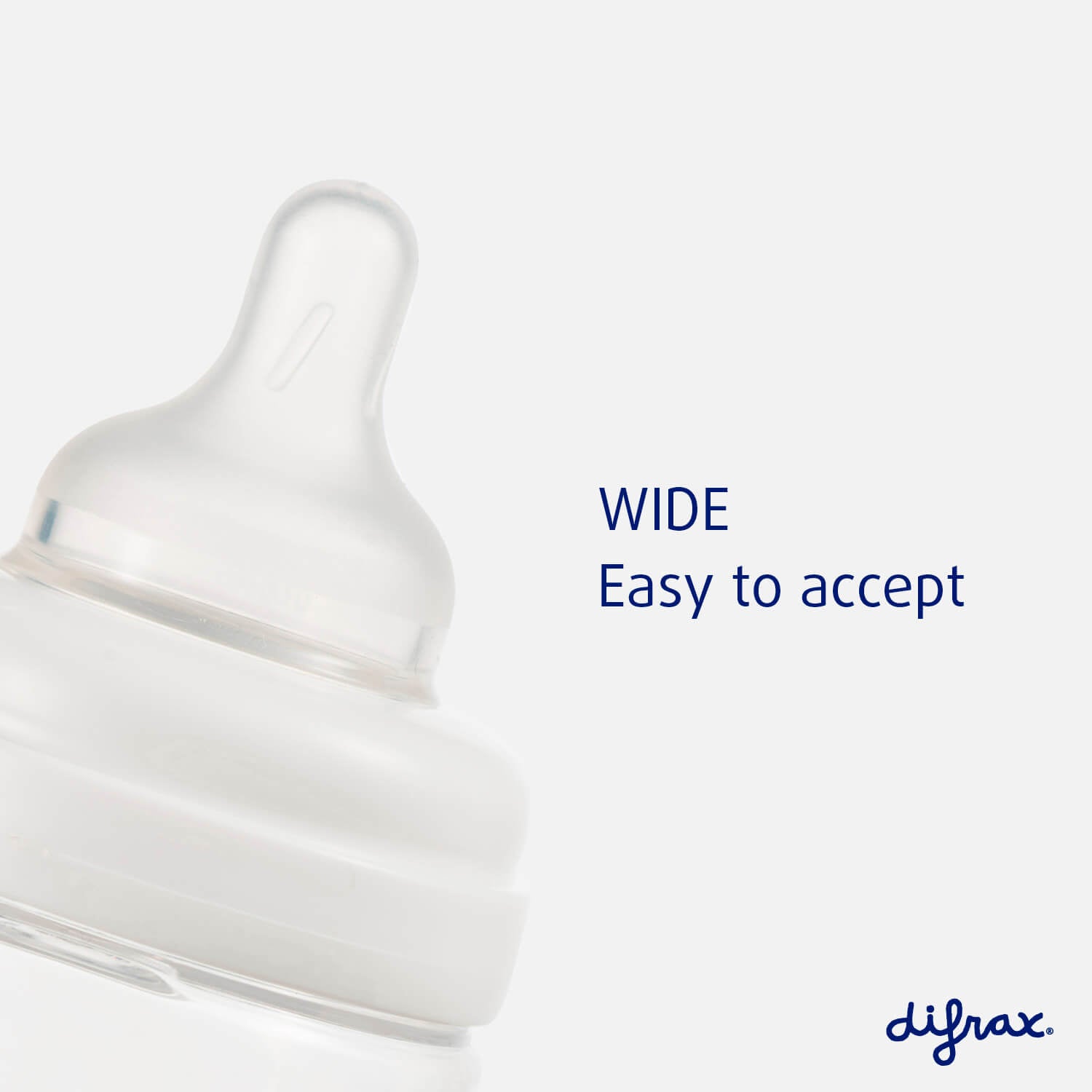 Glazen S-babyfles Wide 310 ml