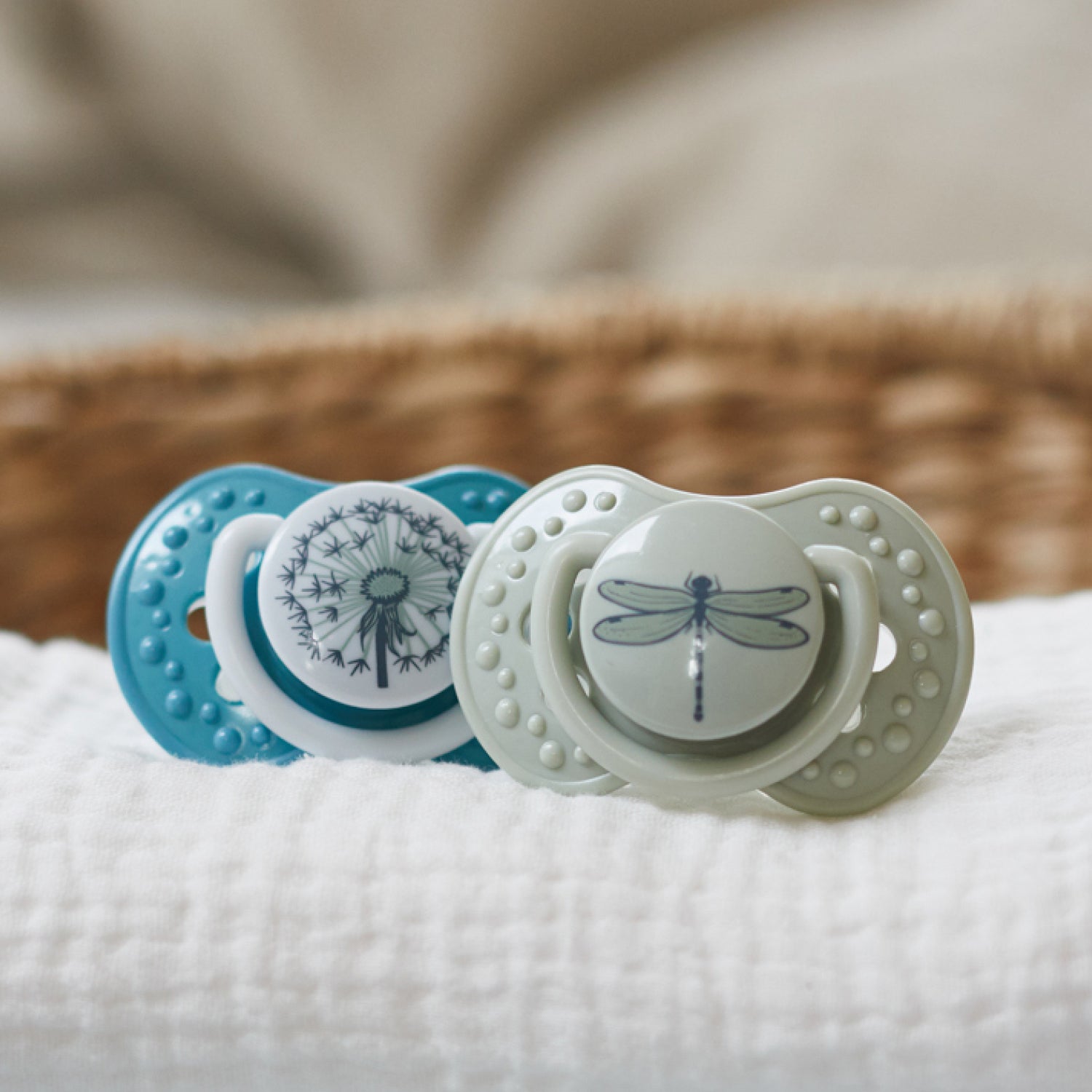 Dynamische fopspenen collectie