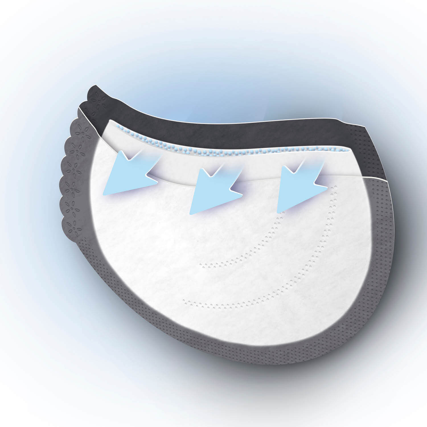 Zoogcompres sample wit - 10 stuks