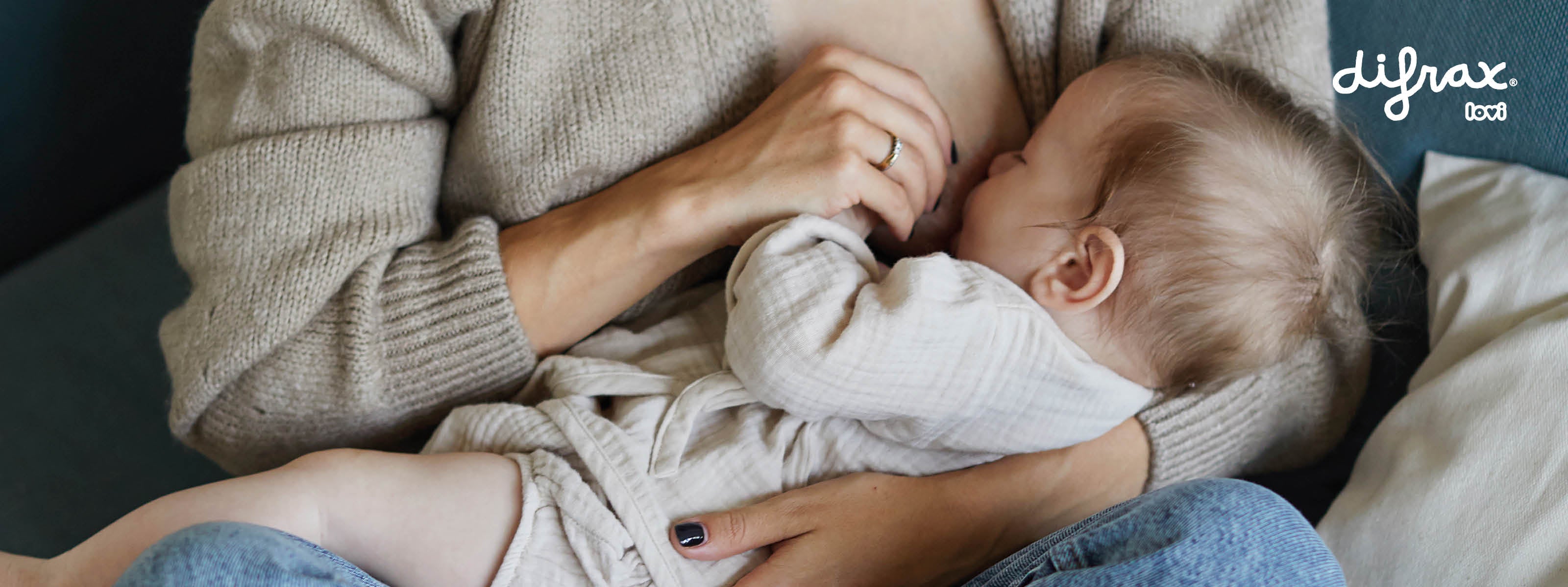 Borstvoeding geven aan baby