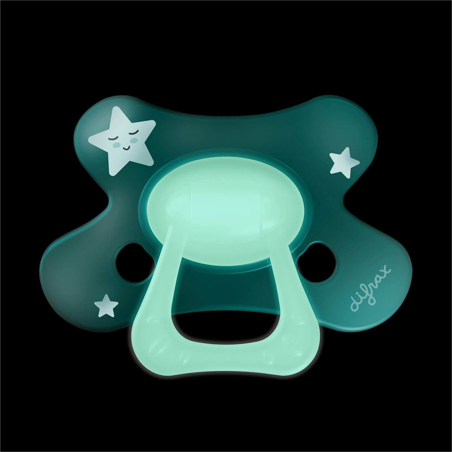 Difrax Dental fopspeen 12+ Glow in the Dark