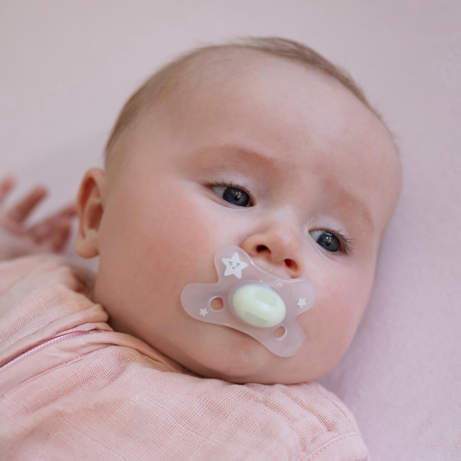 Fopspeen Natural 0-6 Maanden - Glow in the Dark