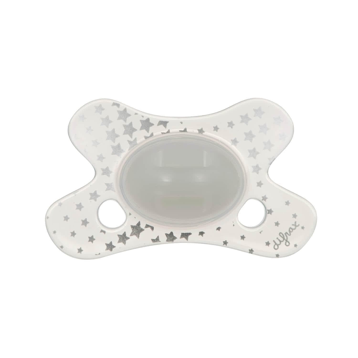 Fopspeen Natural 0-6 Maanden - Glow in the Dark - Difrax