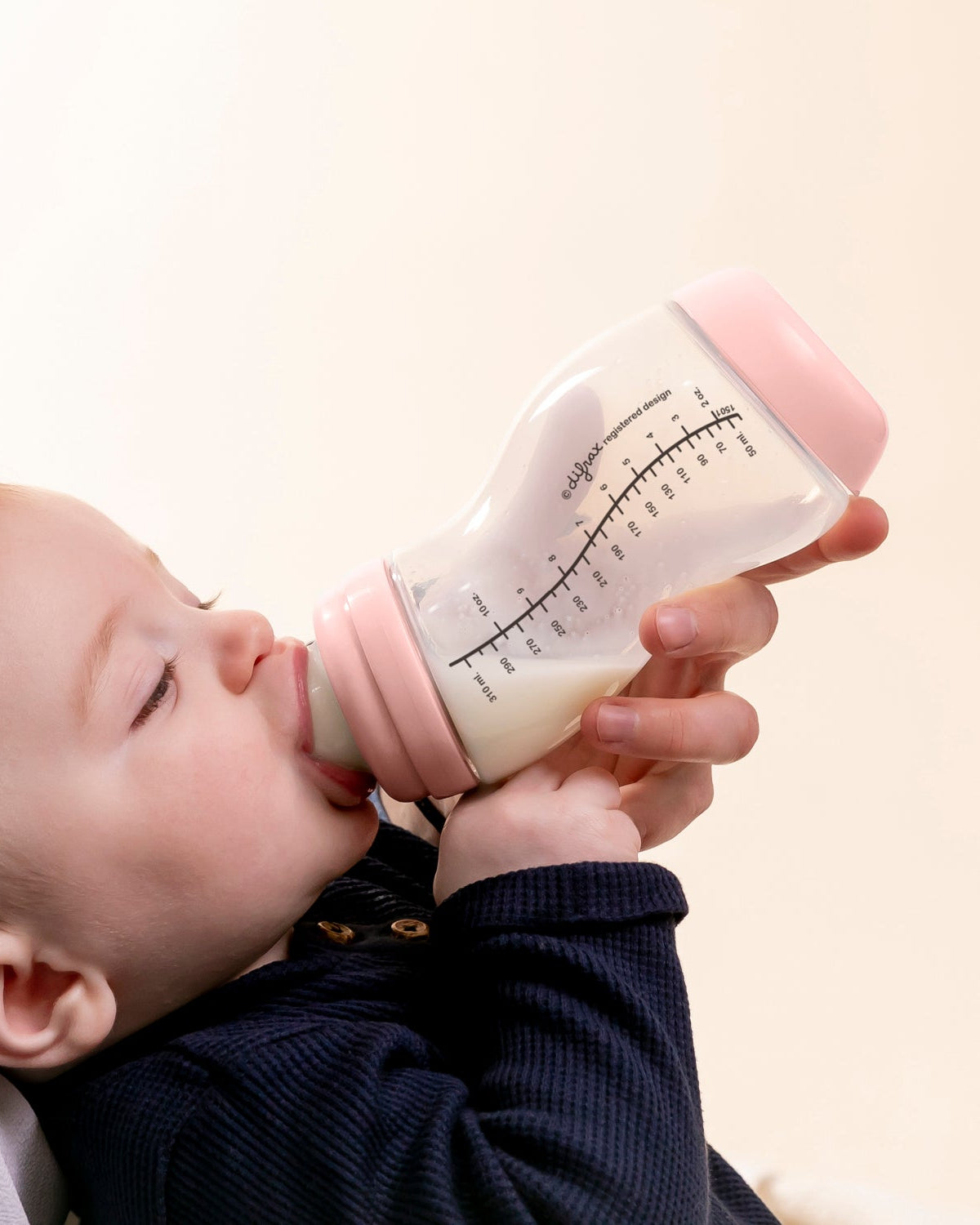 Glazen S-babyfles Wide 310 ml