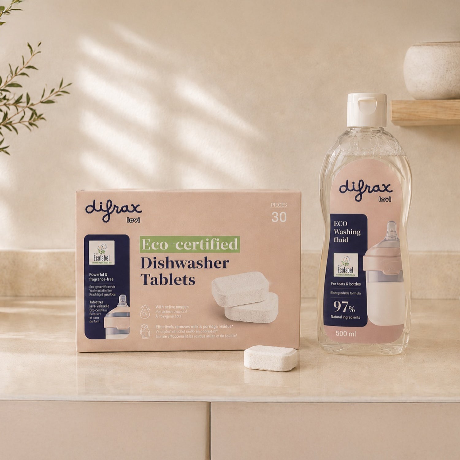 ECO reinigingsset voor babyproducten